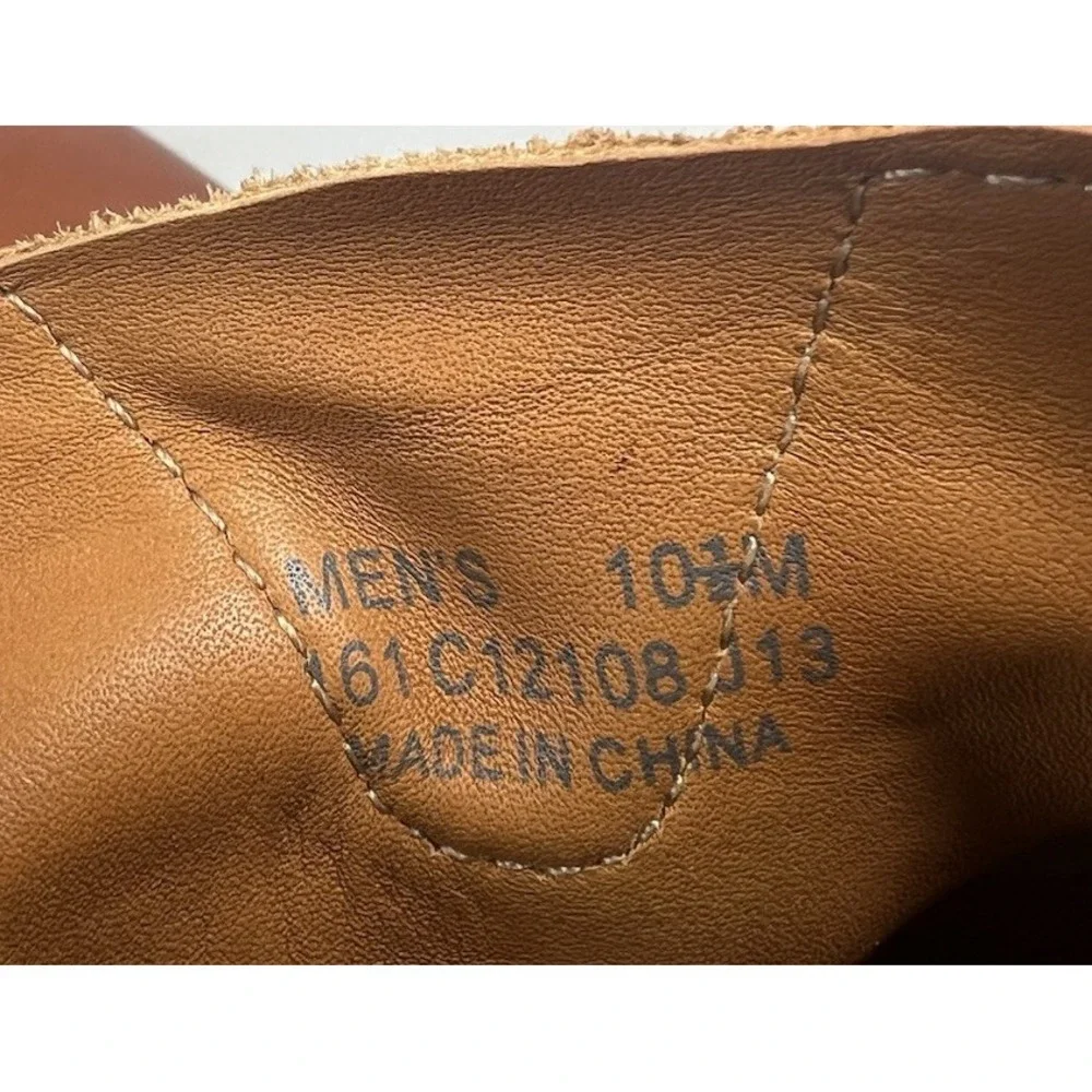 Cole Haan Glenn Leather Chukka Ankle Boot Mens‎ Sz 10 1/2 M Buckskin Brown